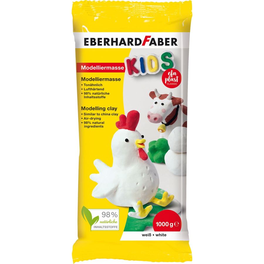 Eberhard-Faber - EFA Plast Kids, 1.000 g weiß