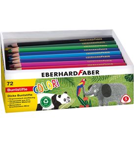 Eberhard-Faber - Buntstifte Colori Jumbo 72er Köcher