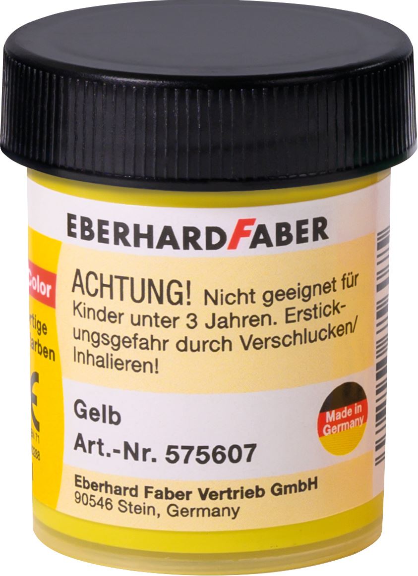 Eberhard-Faber - EFA Color Malfertige Deckfarben 18 ml Dose, gelb