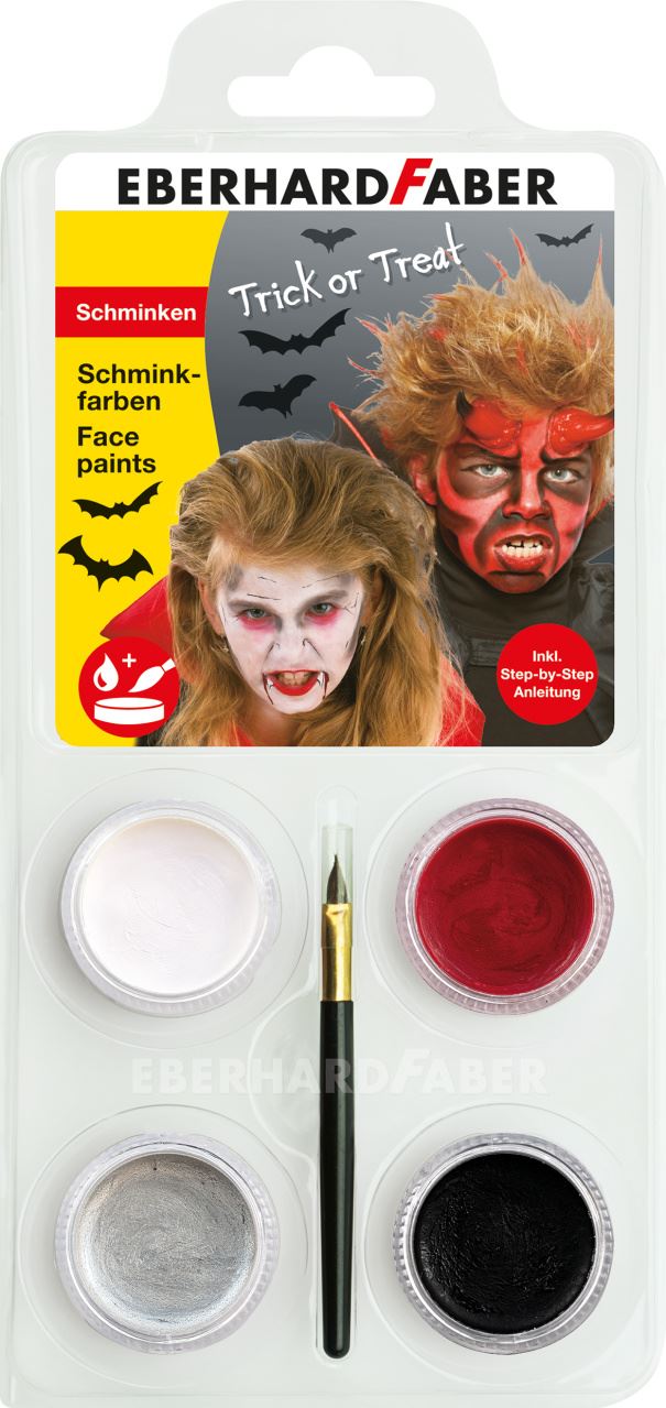 Eberhard-Faber - Schminkset Halloween Teufel/Dracula