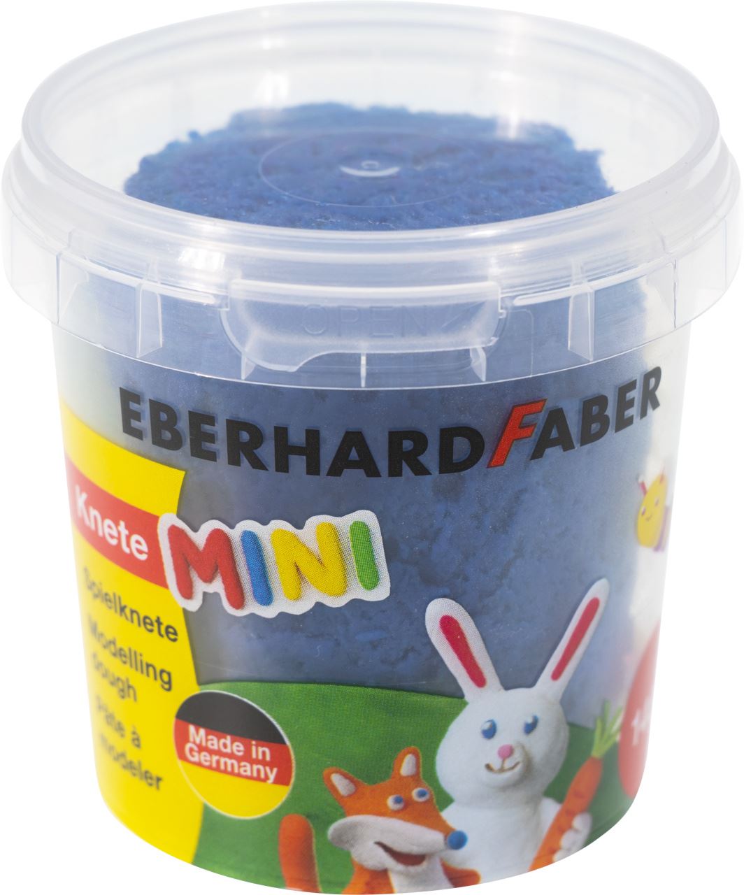 Eberhard-Faber - Mini Kids Spielknete Basisfarben, Set mit 4 Farben