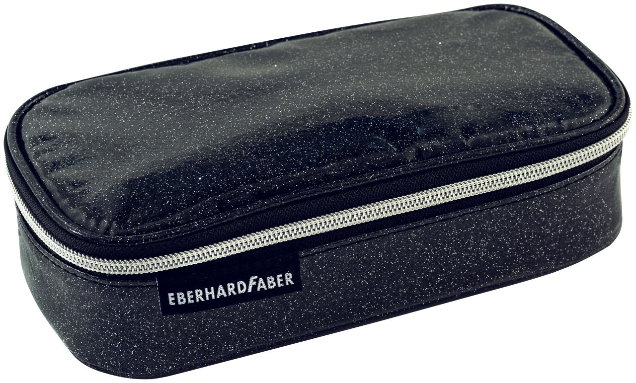 Eberhard-Faber - Jumbo Schlamperbox Glitter anthrazit