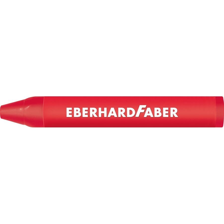 Eberhard-Faber - Colori Wachsmalkreide dreiflächig, geraniumrot hell